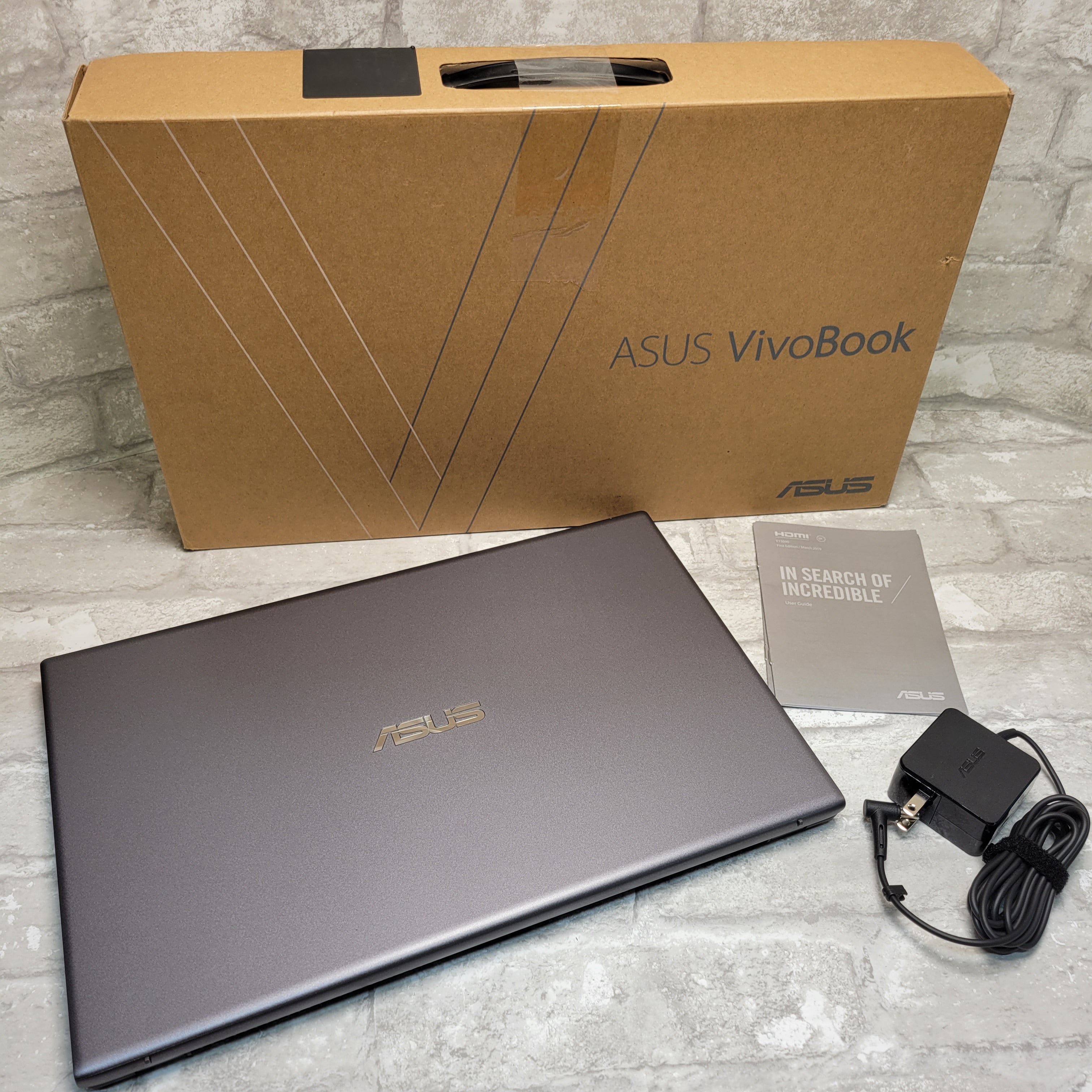 Asus Vivobook 15 R3-3200U CPU, 8GB DDR4 RAM, 128G SSD, F512DA-WH31, Slate Gray (7942877970670)